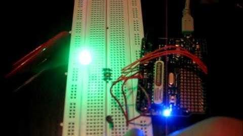 TMP36 Temperature Sensor & RGB LED