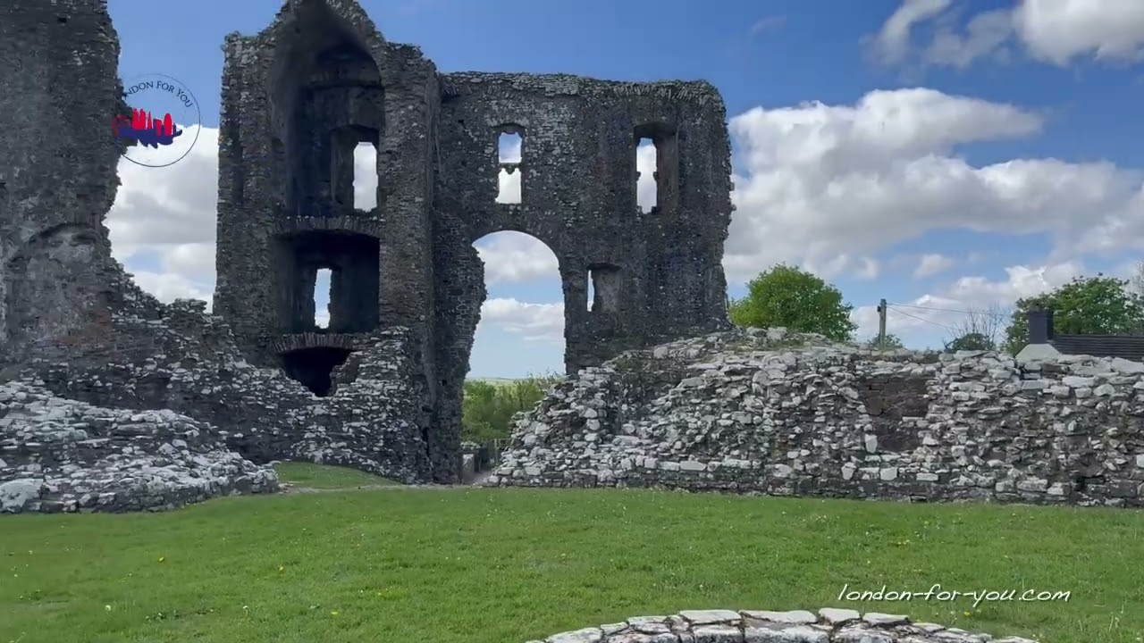 1853 Замок Llawhaden Castle