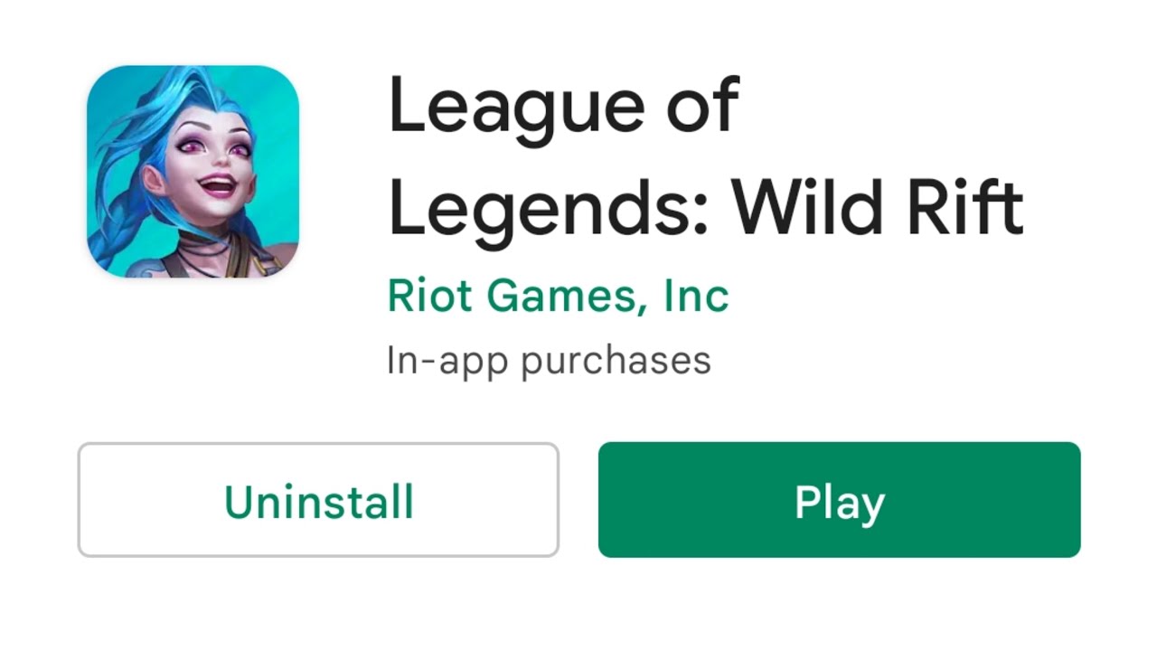 Nao consigo baixar o lol wild rift com o acesso antecipado da nao foi  possivel fazer o download - Comunidade Google Play