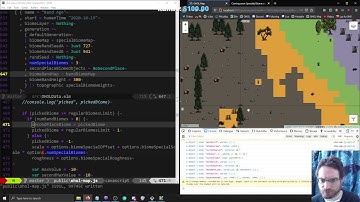 JS/Elm: biome banding simulation - mapping One Hour One Life