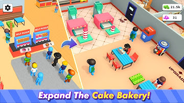 Cake Ready: Idle Bakery Tycoon Gameplay Android Mobile