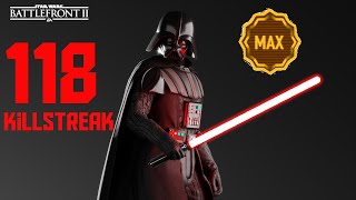 Star Wars Battlefront 2 - Fallen Order DARTH VADER (MAX LEVEL 1000) 118 Killstreak