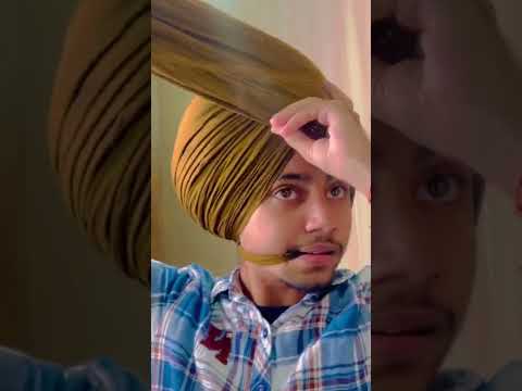 different style pagg ❤️          #short #turban #freestylepagg #wattpad #pagglovers #sardari