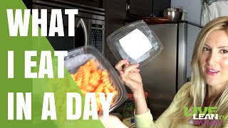 What I eat in a day / Jess at 7 months pregnant | LiveLeanTV screenshot 1