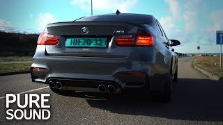 In this video you can see and especially, hear the pure exhaust sound
of 2015 bmw m3 sedan (limousine). is powered by an awesome 3.0
twinturbo r6...