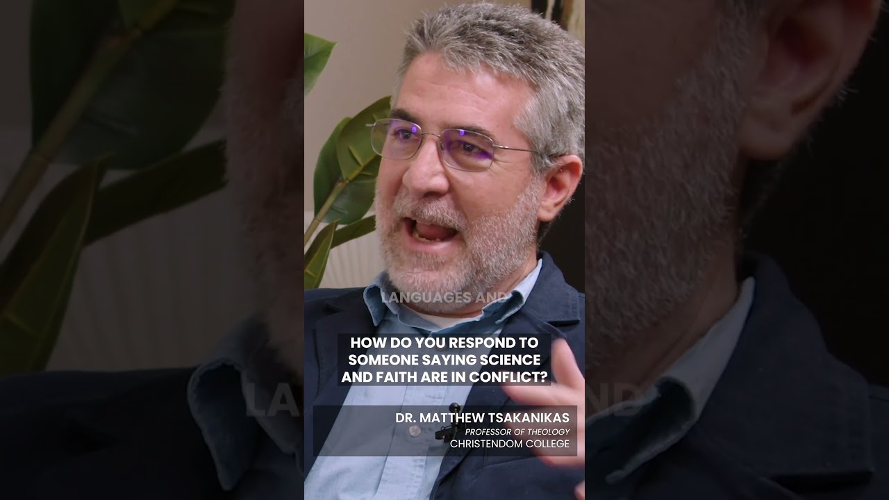 What's a good answer to "faith and science are in conflict"? 