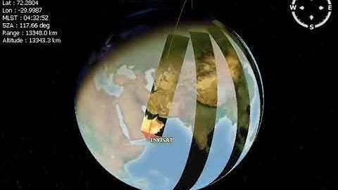 Envisat Meris Coverage (SaVoir)