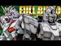 PG unicorn Gundam Plastic Model Kit | Speed Build | ASMR | full Build