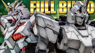 PG unicorn Gundam Plastic Model Kit | Speed Build | ASMR | full Build