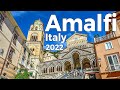 Amalfi 2022, Italy Walking Tour (4k Ultra HD 60fps) – With Captions