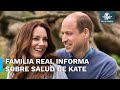 Al fin, revelan estado de salud de Kate Middleton tras ser operada y salir del hospital image