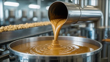 How Peanut Butter Is Made in a Factory | Inside the Peanut Butter Production Process