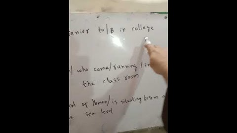 English Karachi university aptitude test past paper solution by Muhammad Amin Sharif