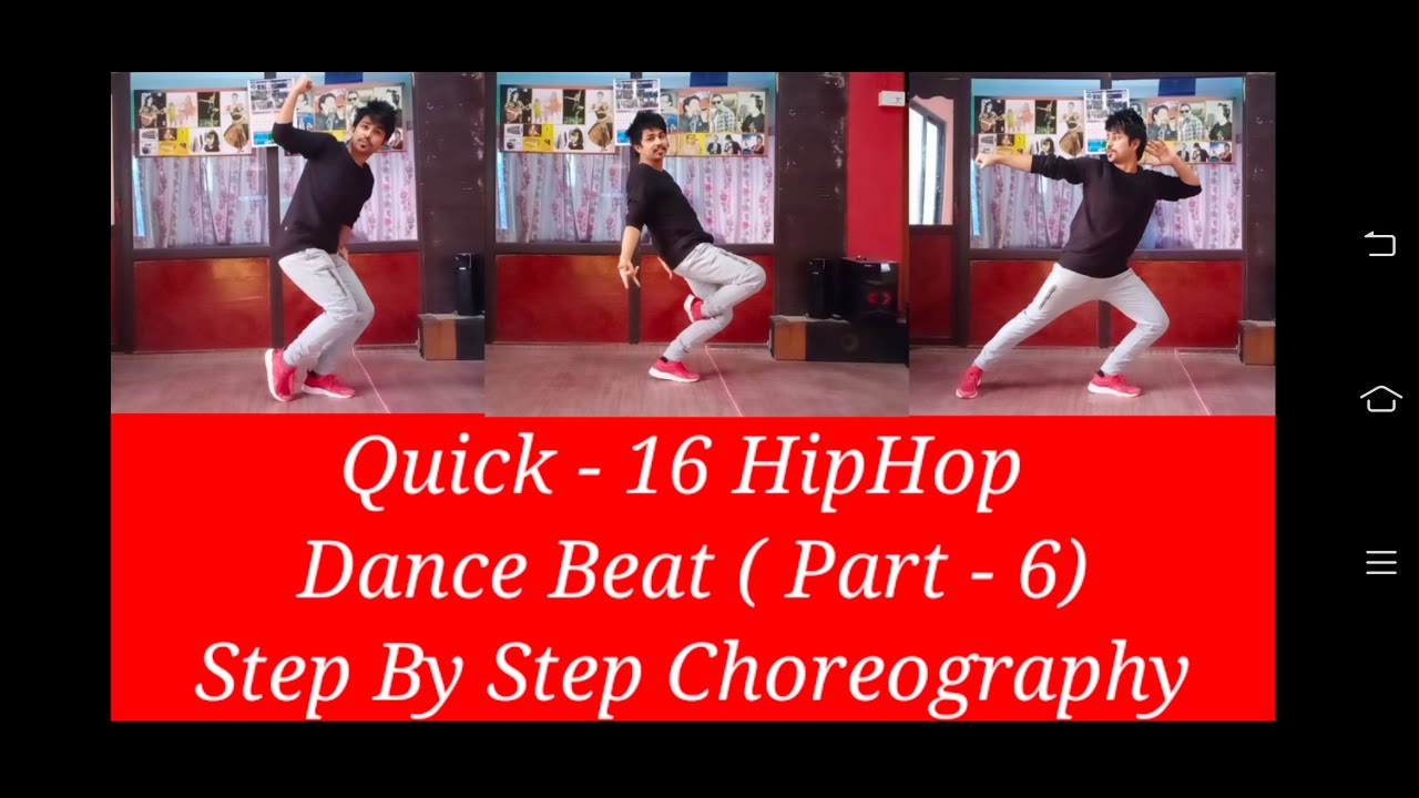 View of Quick - 16 Hiphop Dance Beat ( part - 6 ) Step by step choreography ft ...
