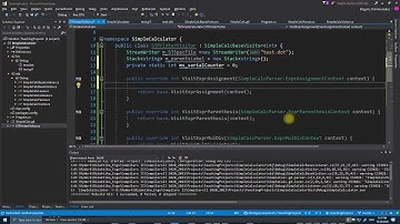 8 ANTLR SyntaxTree Generation