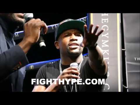 FLOYD MAYWEATHER ANNOUNCES "I'M COMING OUT OF RETIREMENT FOR CONOR MCGREGOR...FIGHT ME IN JUNE"