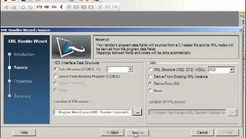 Creating an XML Handler
