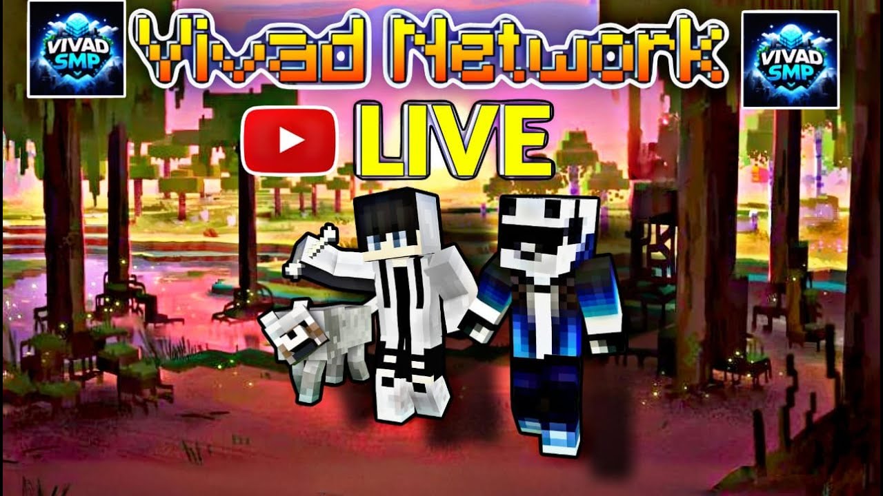 Minecraft Survival Smp Live | 24/7 Smp Live | Java+Pe Server - YouTube