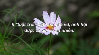 9 luật trời, thấu hiểu được cả đời sẽ an nhiên tránh xa đau khổ | Phật pháp từ bi VN