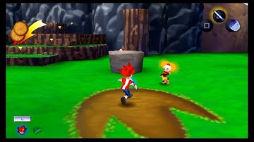 Ape Escape - PSP - Level 1 - The Lost Land: Fossil Field (Blind)