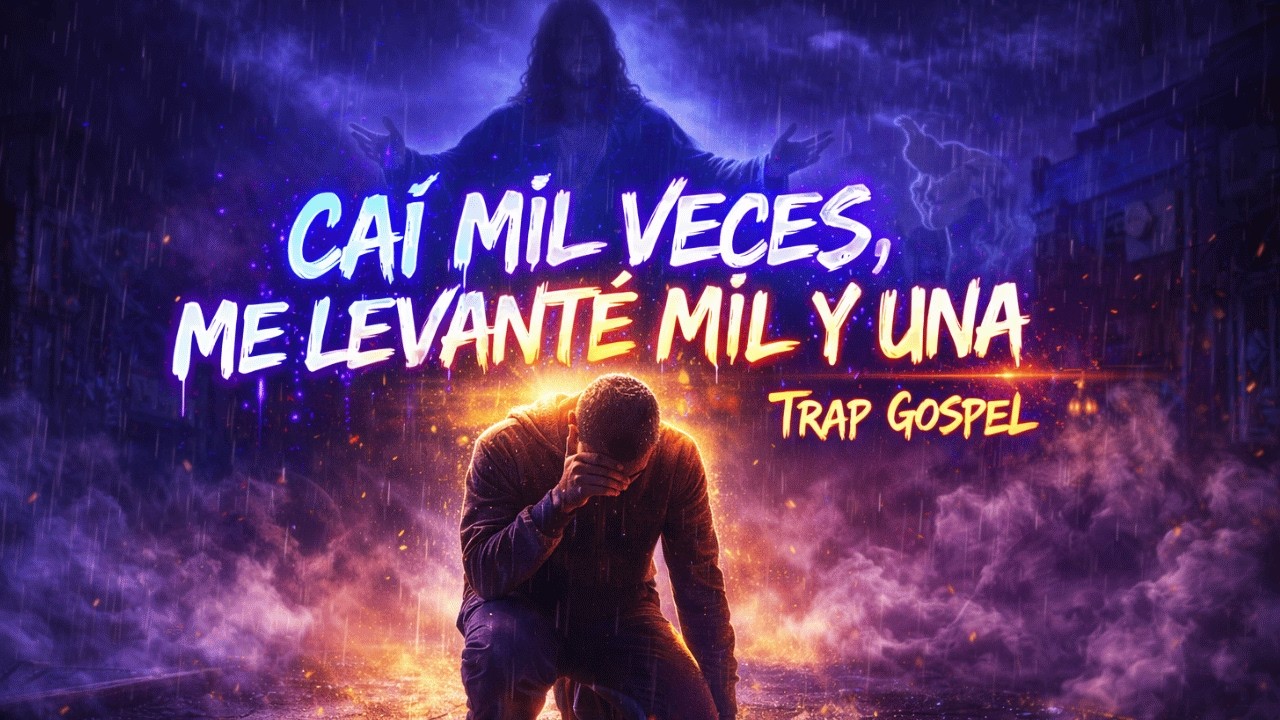 👉 Caí Mil Veces, Pero Dios Me Levantó | Trap Gospel de Guerra Espiritual