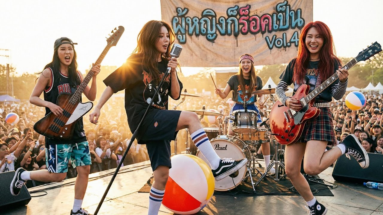 🎸 ผู้หญิงก็ร็อคเป็น Vol.4 | รวมเพลงร็อคซึ้งๆ จากหัวใจของผู้หญิงที่ไม่ยอมแพ้ต่อโลก 💔🔥