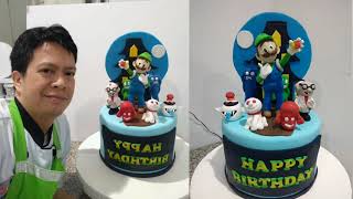 How to make Super Luigi and Friends, Birthday Cake Topper Edible Characters