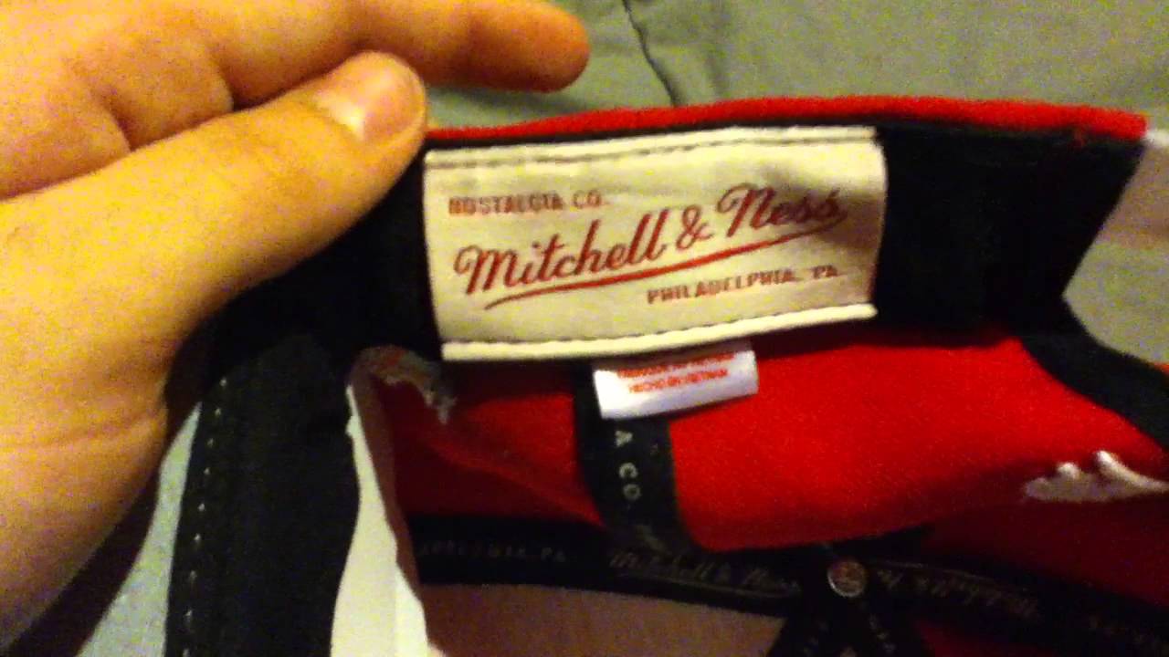 fake authentic mitchell and ness tags
