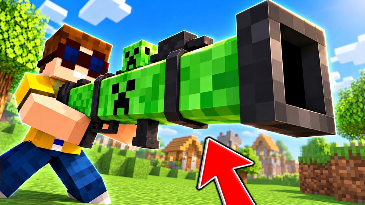Ich BENUTZE MOBS als WAFFEN in Minecraft!