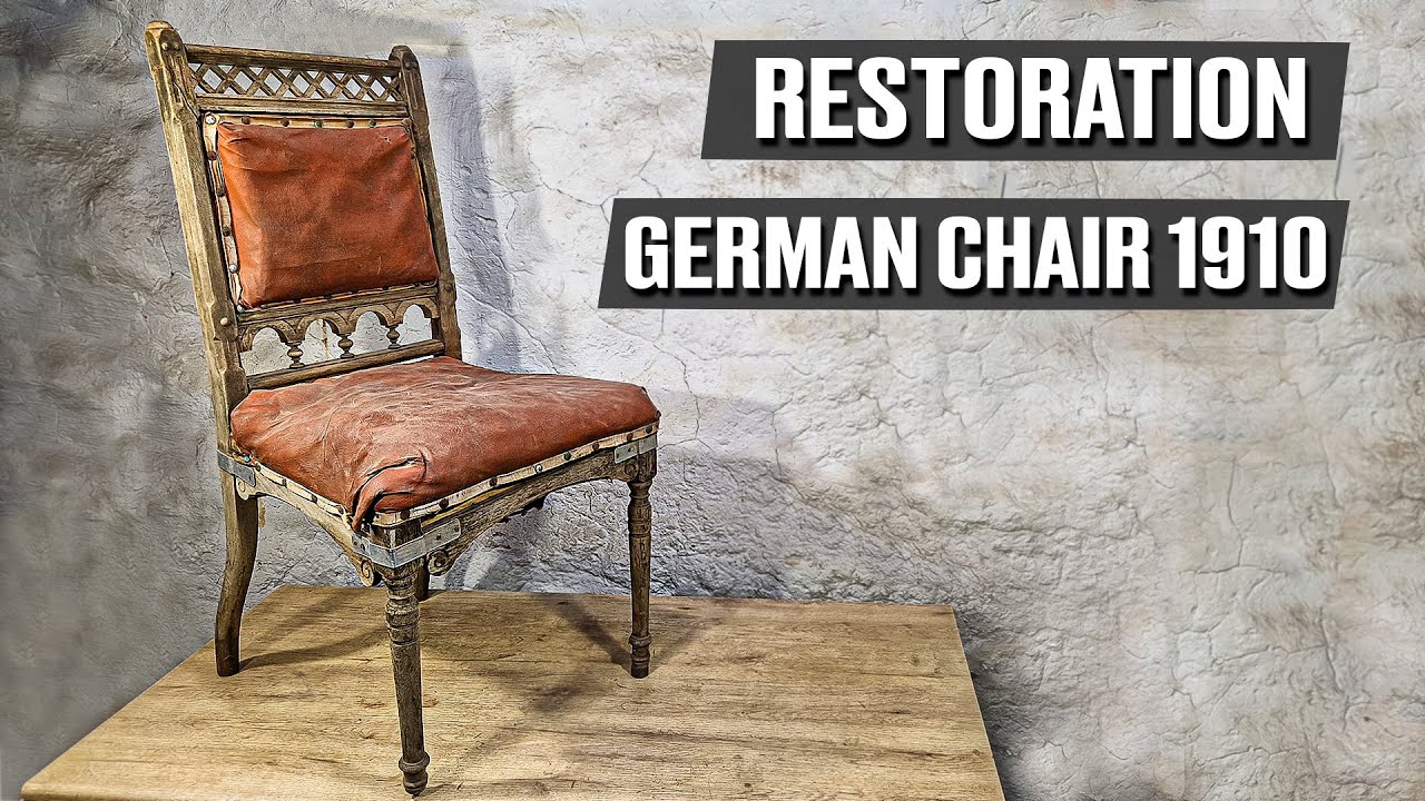 Trophy chair from Germany. Grandfather brought him after the war in 1945! | Restoration of antique