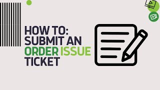 HowTo: Submit an Order Issue Ticket | GotPrint