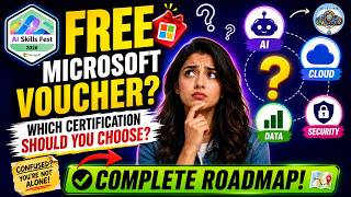 Got Your FREE Microsoft Voucher 🎯 Which Exam Should You Choose & How to Book It Complete Roadmap