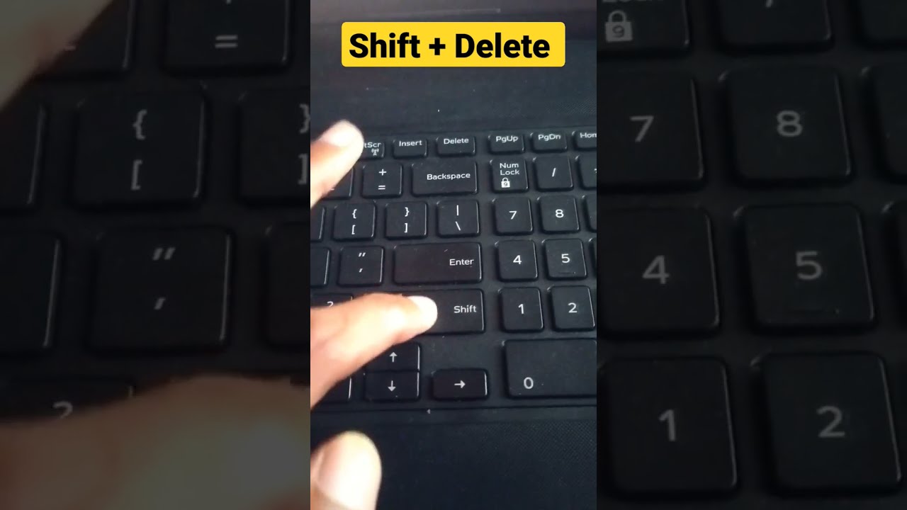 Permanent Delete Shortcut Windows 11 Youtubeshorts Windowsshortcuts