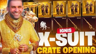 Spent 10000 UC In New Ignis X-Suit || Most Luckiest Crate Opening