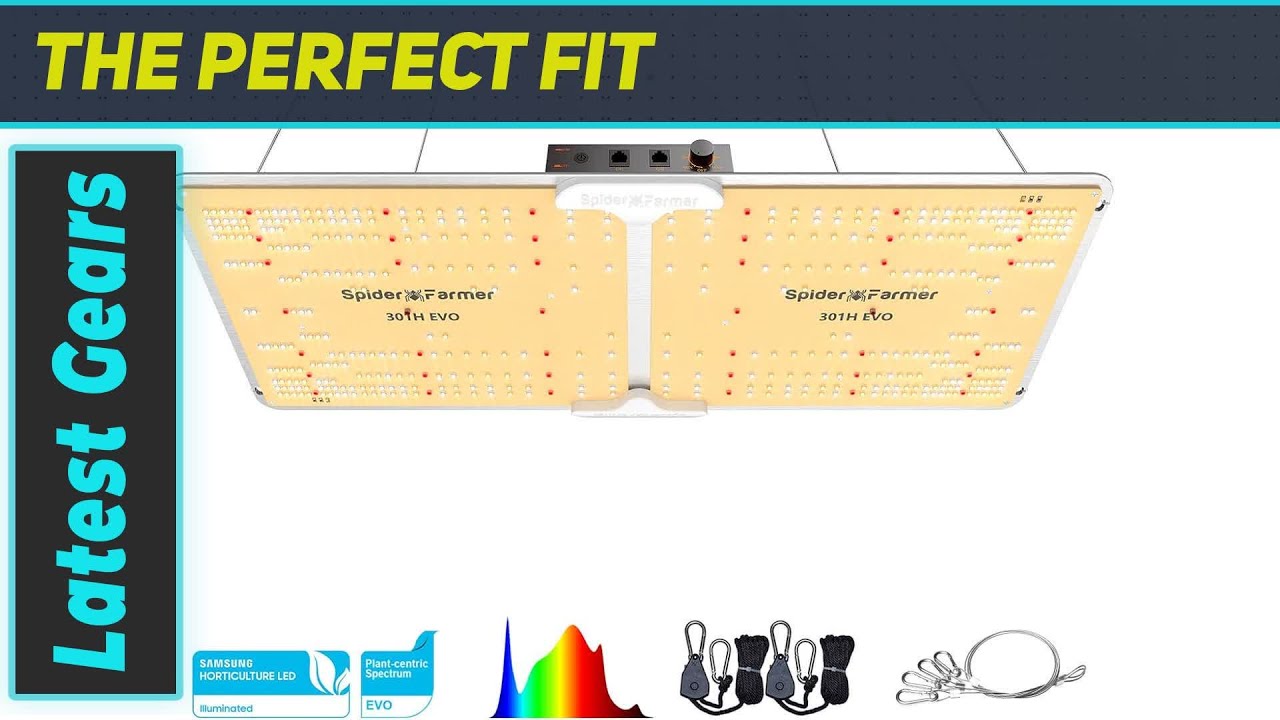 Spider Farmer 2024 Новый светодиодный фитоламп EVO SF2000: лучший выбор для выращивания растений ...