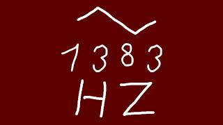 1383 hz triangle