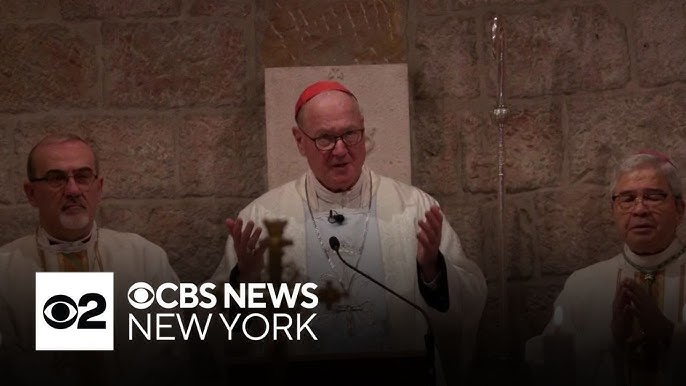 Cardinal Timothy Dolan Leads Mass In Jerusalem During Visit To Israel