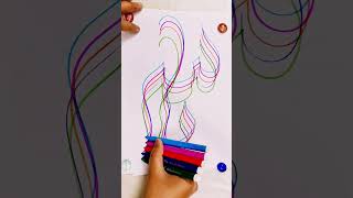 "Using 5 different sketch pen for Arabic calligraphy" #allah #calligraphy#shorts