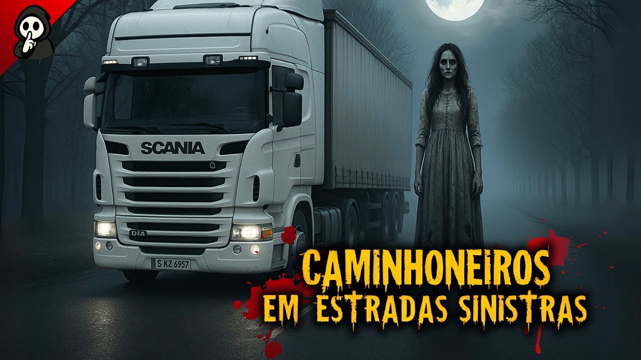 CAMINHONEIROS CONTAM O QUE VIRAM SOZINHOS À NOITE EM ESTRADAS DESERTAS