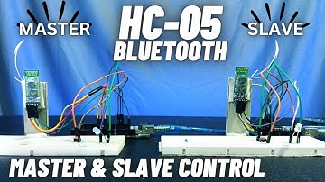 HC-05 BLUETOOTH MODULE MASTER-SLAVE INTERFACE USING ARDUINO || ARDUINO PROJECT