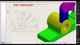SolidWorks 2022   Making Arm Base Exercise 18