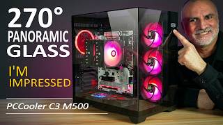 Pccooler C3 M500 Stunning 270 Panoramic Glass Pc Case On A Budget