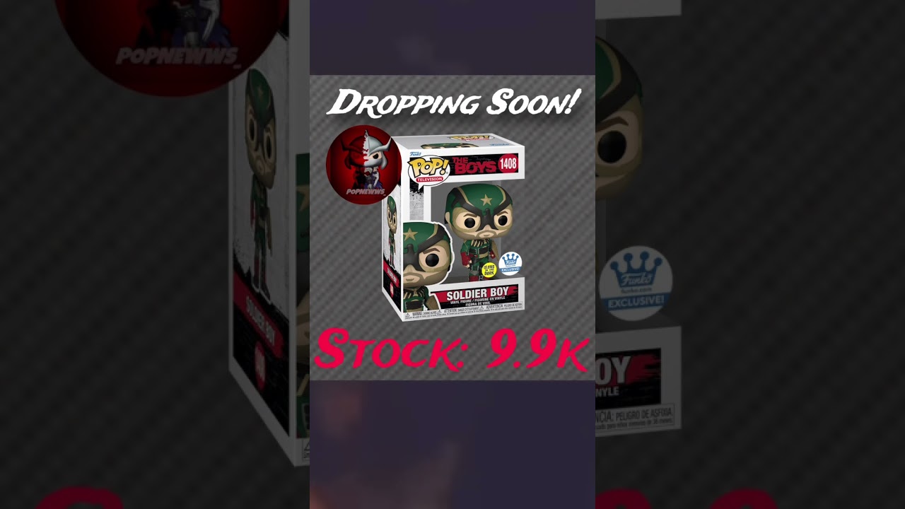 Funko Shop Exclusive Soldier Boy Is COMING SOON!