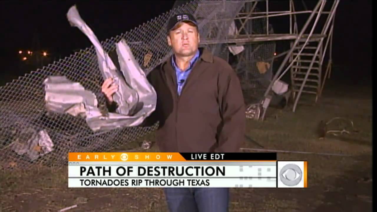 Tornadoes Rip Through Texas - YouTube