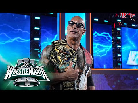 The Rock makes an electrifying entrance as The Final Boss: WrestleMania XL Saturday highlights