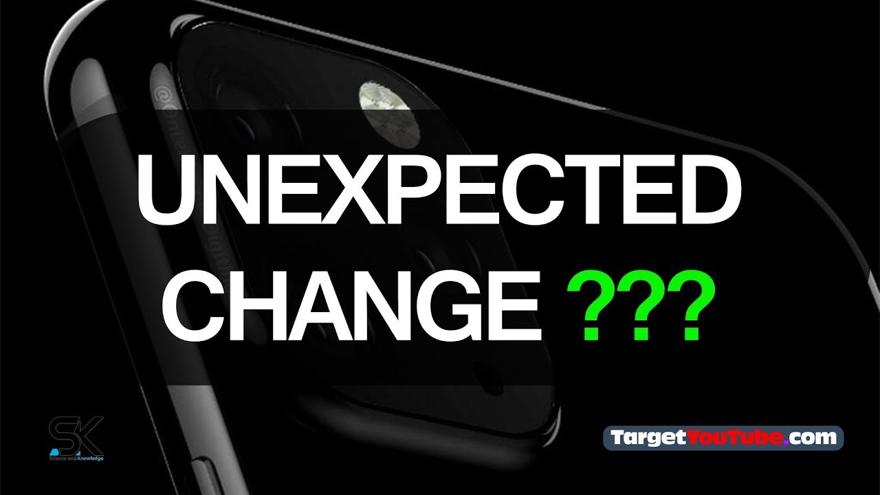 iPhone 11 - The UNEXPECTED CHANGE!!!