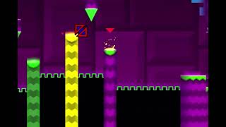 Doing all levels from Toxic factory in Geometry Dash World.