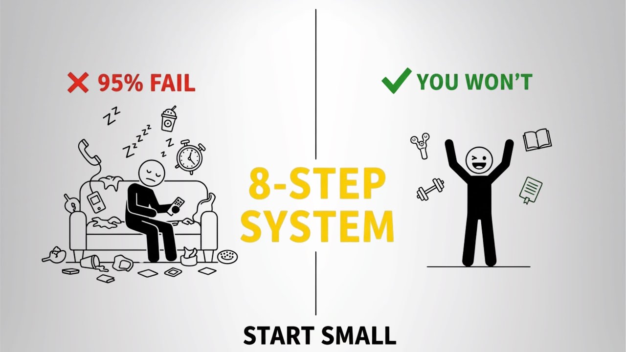 Why 95% of People Fail at Discipline (Fix It in 8 Steps)
