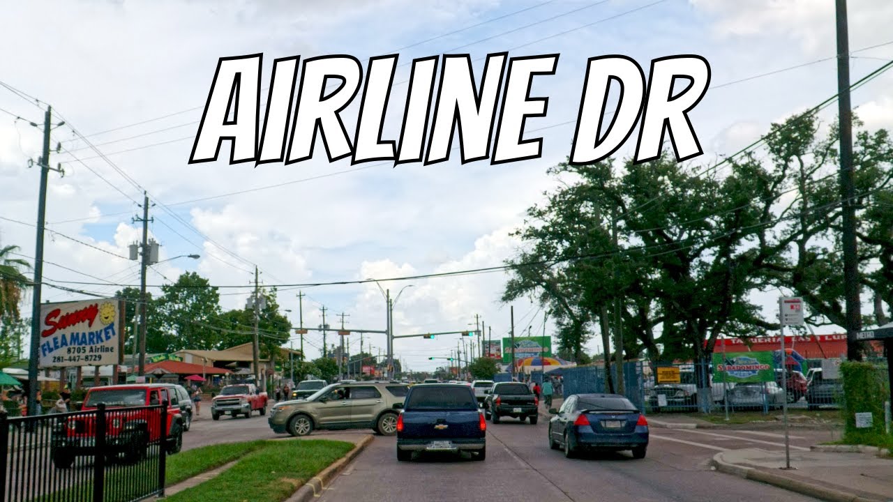 Houston Airline Dr Northbound! Drive with me!