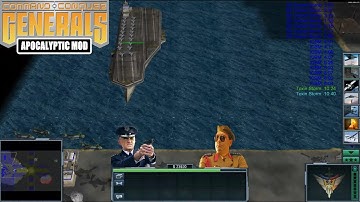 USA AIR VS 7 GLA BOSSES - C&C Generals Zero Hour Apocalyptic mod